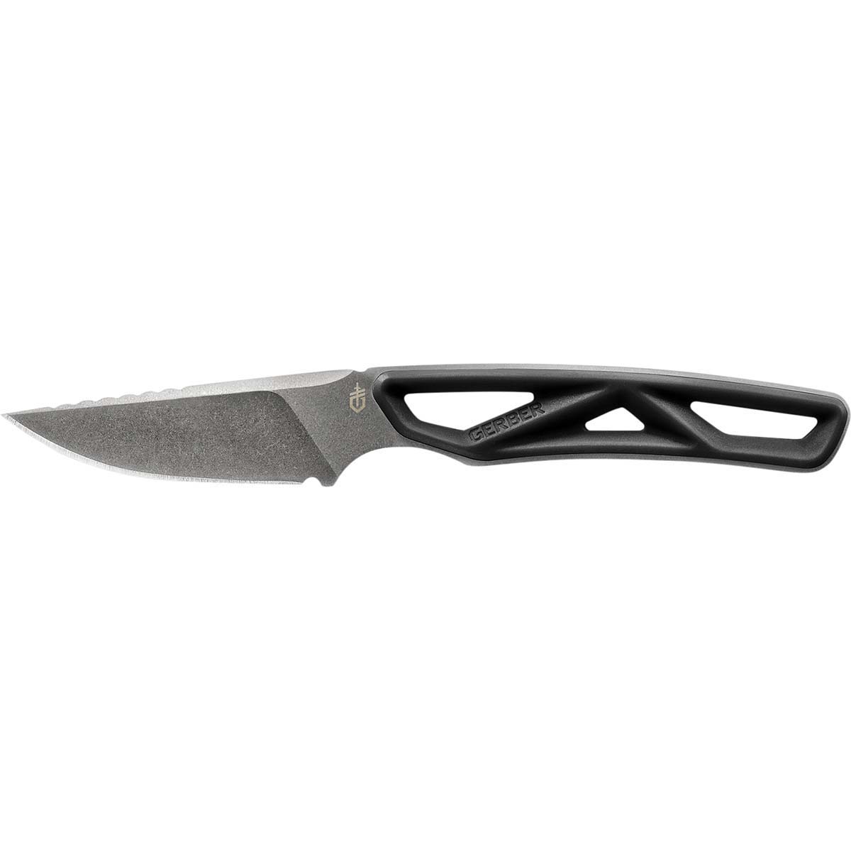 Gerber Exo Mod Fixed Blade Caper Knife Black