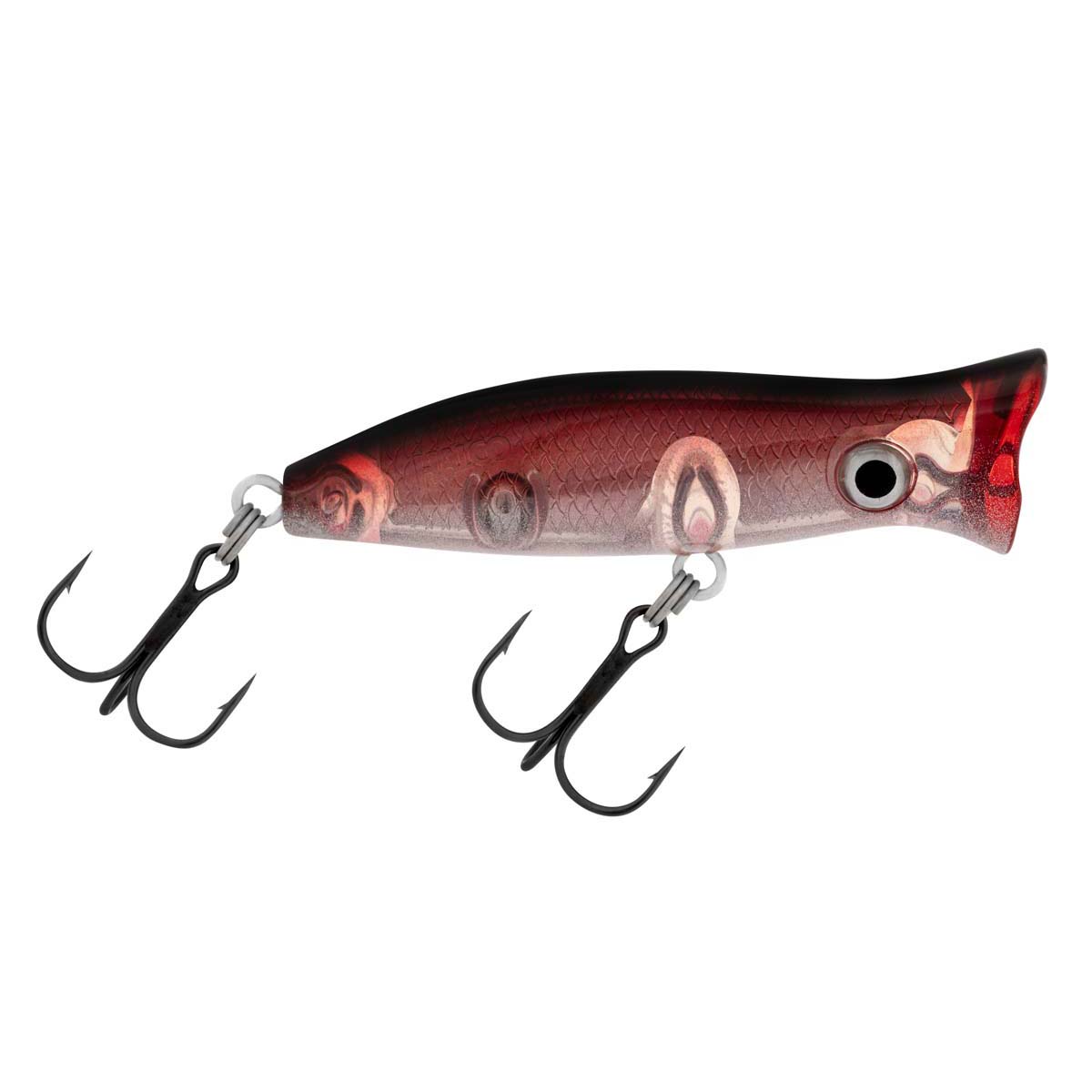 Halco Roosta Popper Surface Lure 60mm Hot Blooded
