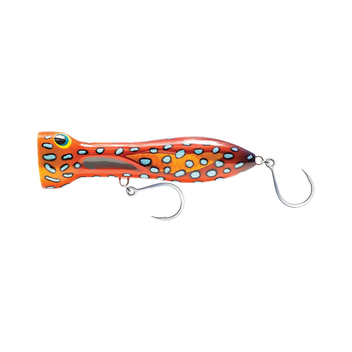 Nomad Chug Norris Surface Popper Lure 18cm Coral Trout