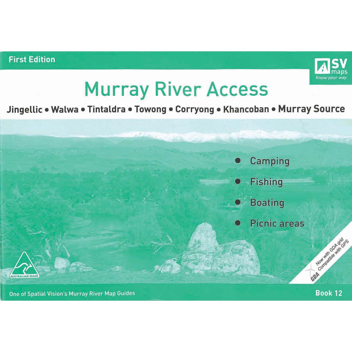 AFN Murray River Access Map 12 Jingellic to Murray Source