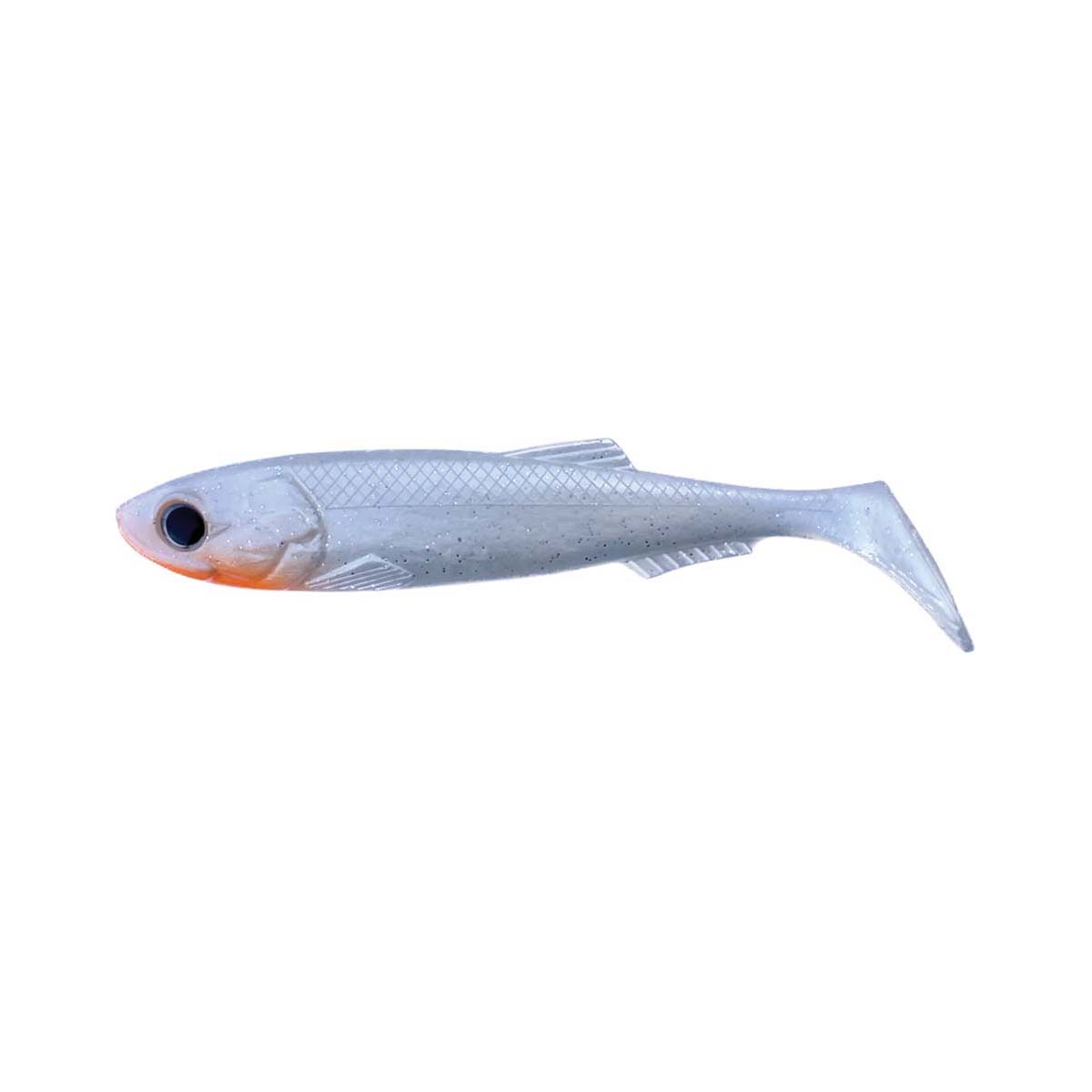 Molix RT Shad Soft Plastic Lure 5.5in Aussie Pearl White Silver Flake