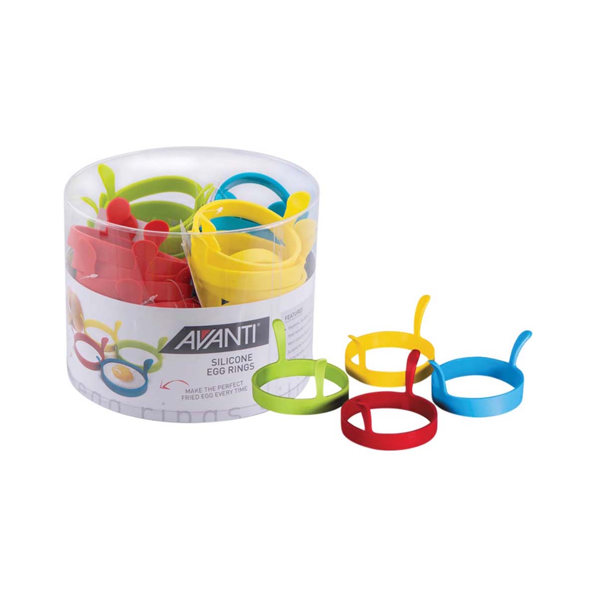 Avanti Silicone Egg Ring with Handle