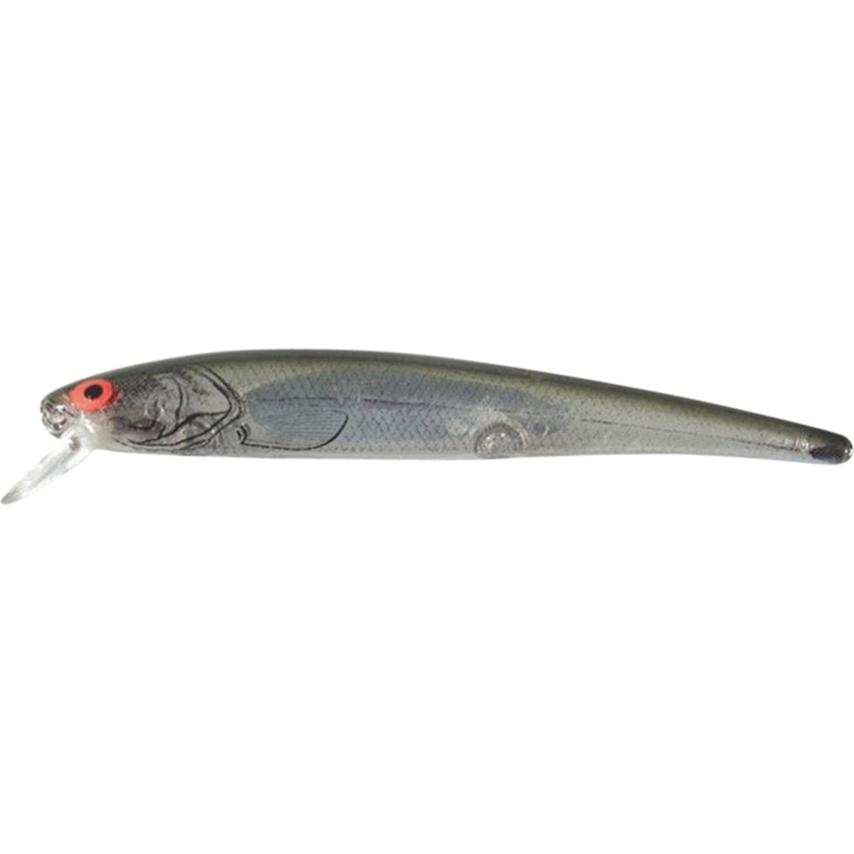 Bomber 17A Saltwater Hard Body Lure 17.5cm Olive Silver