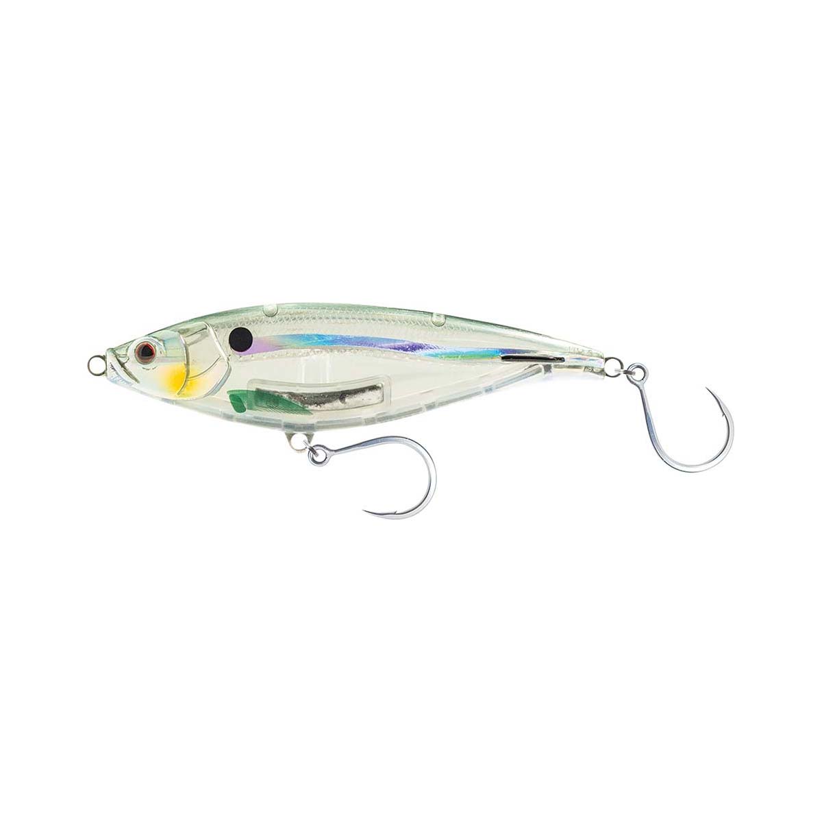 Nomad Madscad Surface Stickbait Lure 11.5cm S Holo Ghost Shad