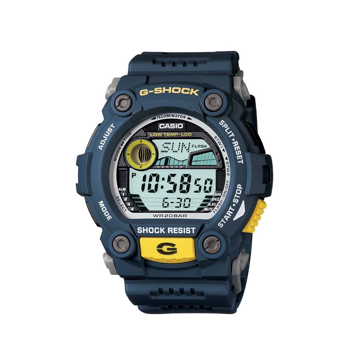 Casio G-Shock Tide G7900 Marine Watch Blue