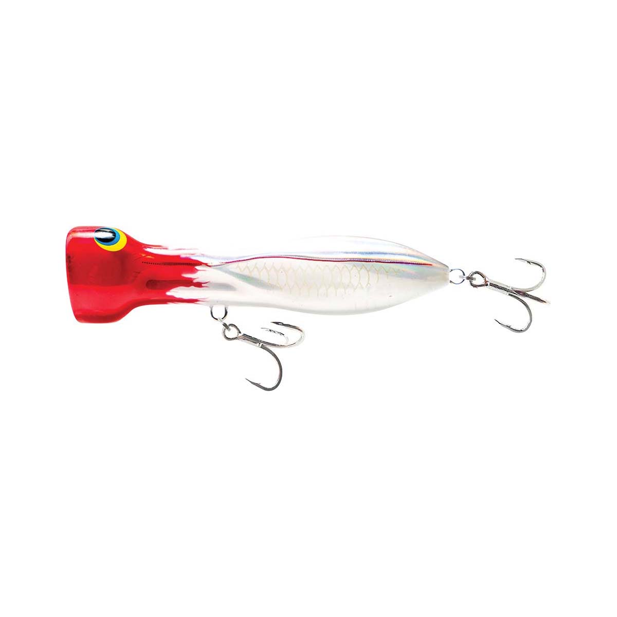 Nomad Chug Norris Surface Popper Lure 9.5cm Fireball Red Head