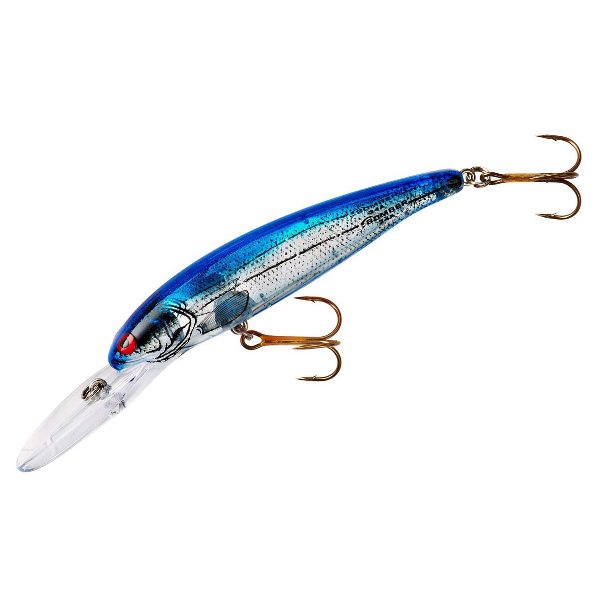 Bomber 24A Hard Body Lure 8.9cm Silver Blue