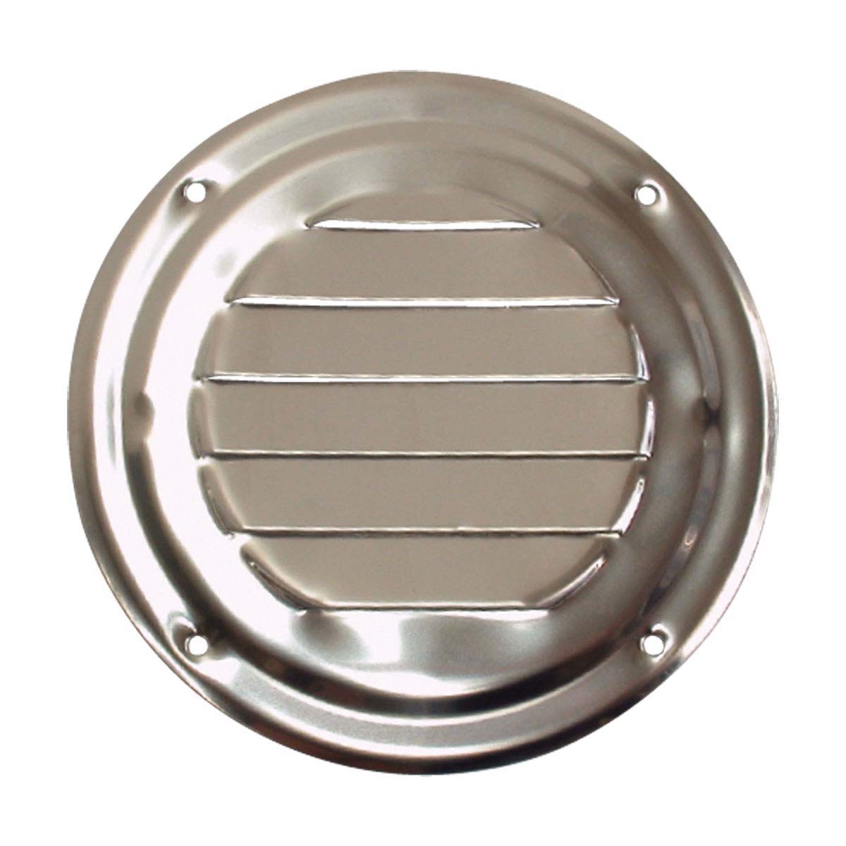 BLA 102mm Round Stainless Steel Louvre Vent