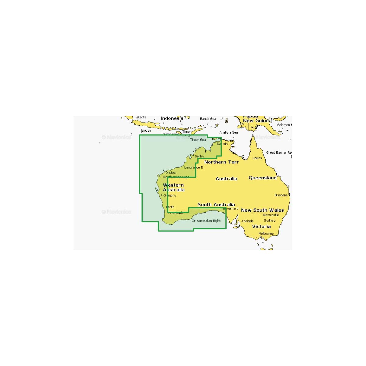 Navionics Plus Australia West Marine Chart