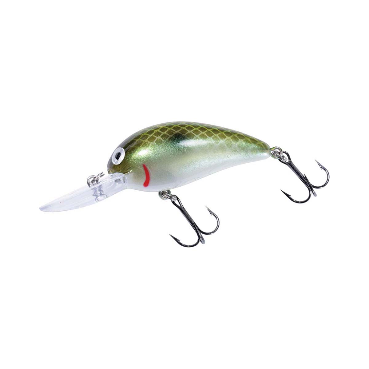 Bomber Flat A Hard Body lure 63mm Green Pearl Shad