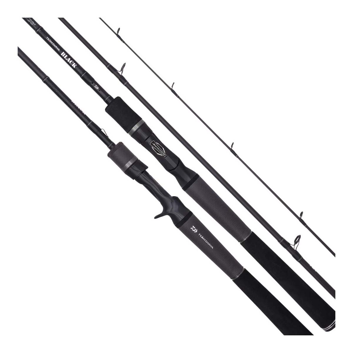 Daiwa 20 TD Black Baitcaster Rod 6ft 4in 6-10kg 3 Pieces