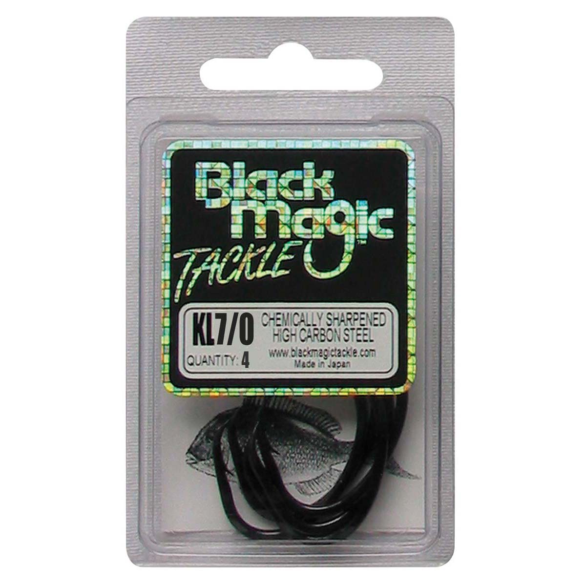 Black Magic KL Hooks 7 / 0 9 Pack