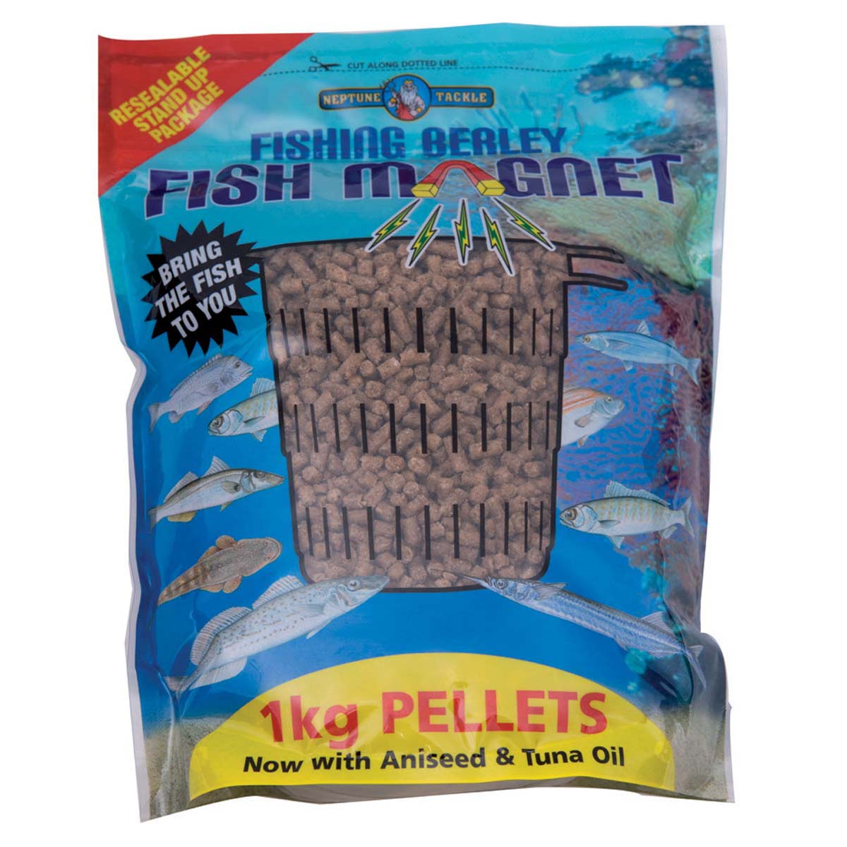 Neptune Fish Magnet Burley Pellets 1kg