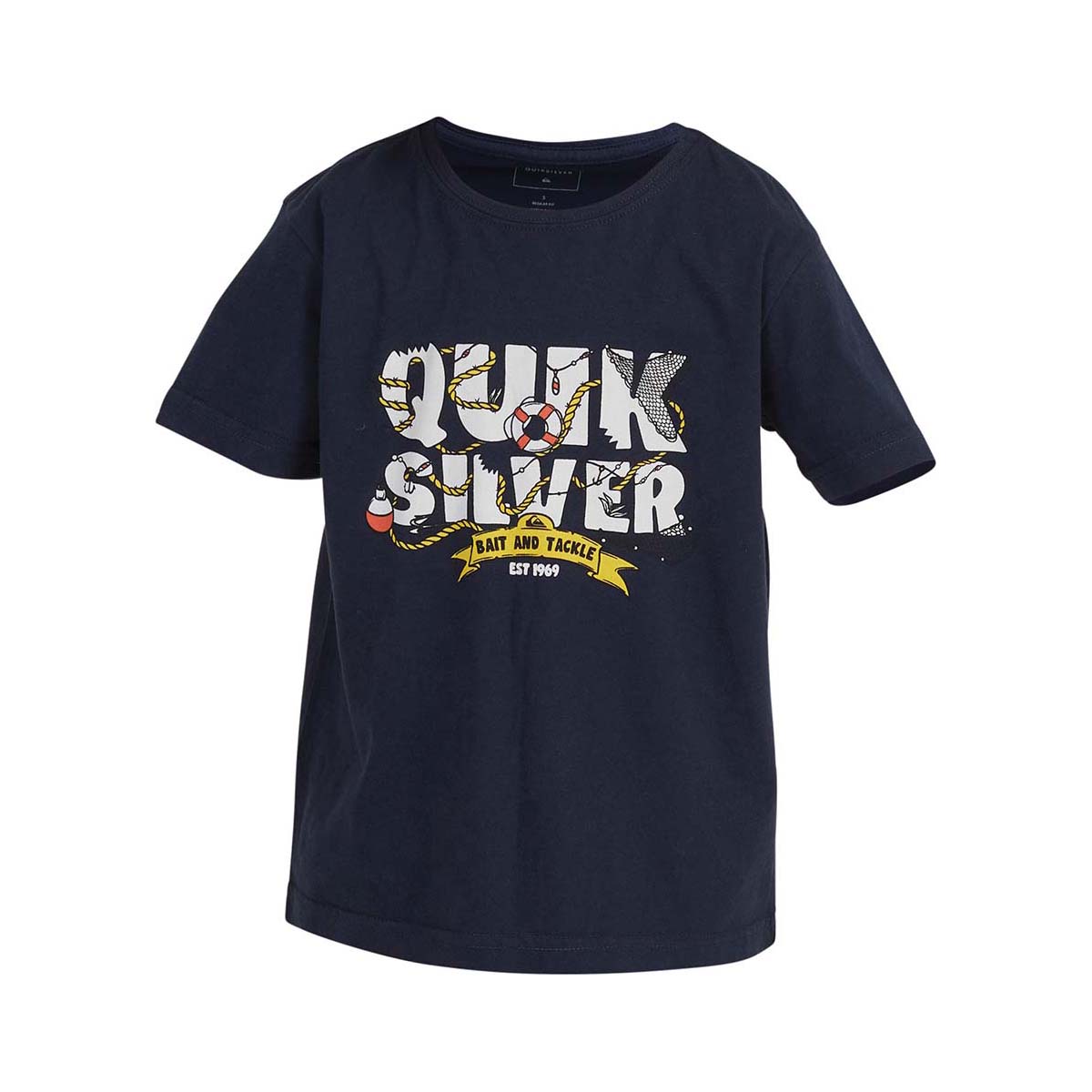 Quiksilver Kids' Yeah Bouy Short Sleeve Tee Navy Blazer 6