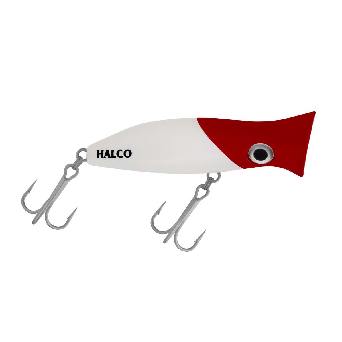 Halco Roosta Pop Surface Lure 80mm White Redhead
