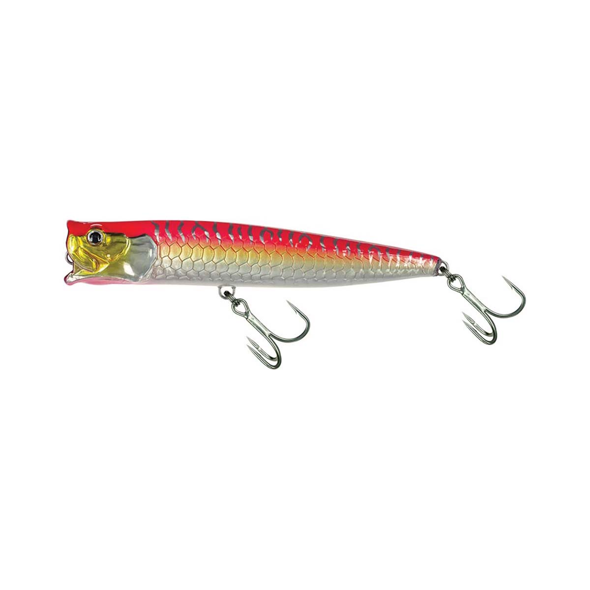 Molix Popper 130T Surface Lure 13cm Striped Pink