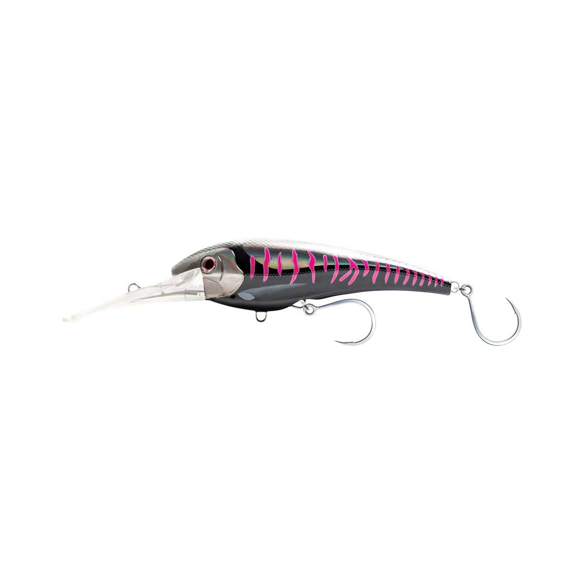 Nomad DTX Minnow Hard Body Lure 20cm S Black Pink Mackerel @ Club BCF
