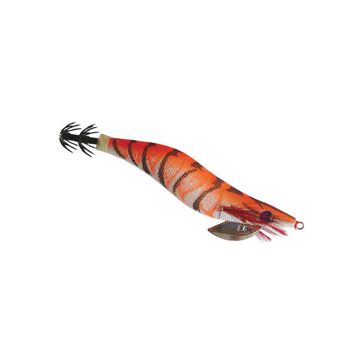 Black Magic Squid Snatcher Squid Jig 2.5 Orange Red