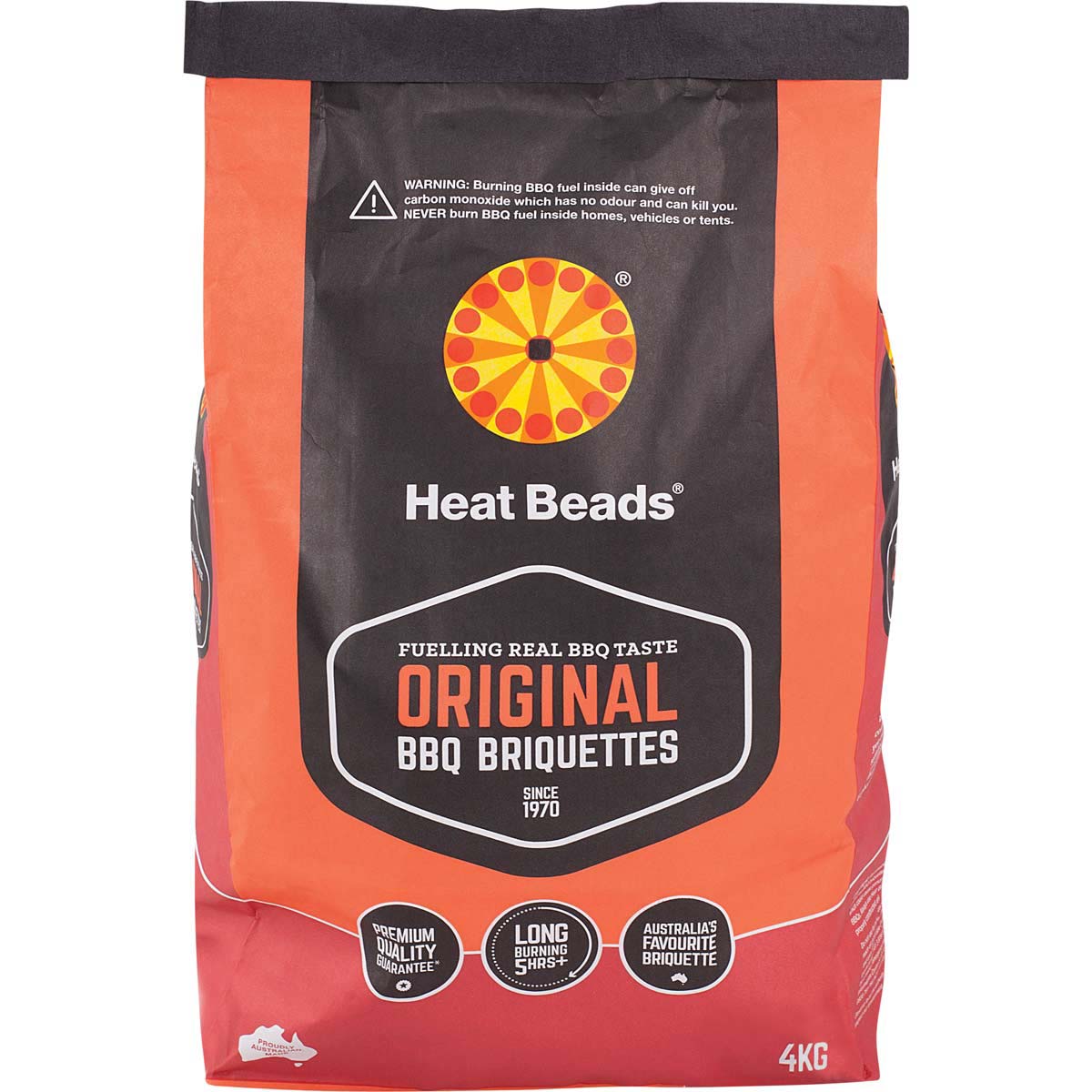 Heat Beads BBQ Briquettes Fuel 4kg