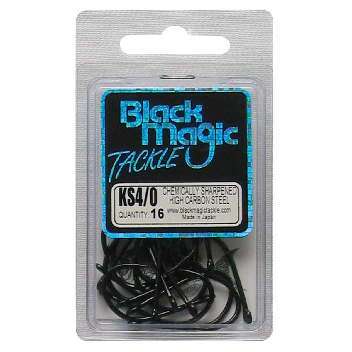 Black Magic KS Hooks 4 / 0 16 Pack