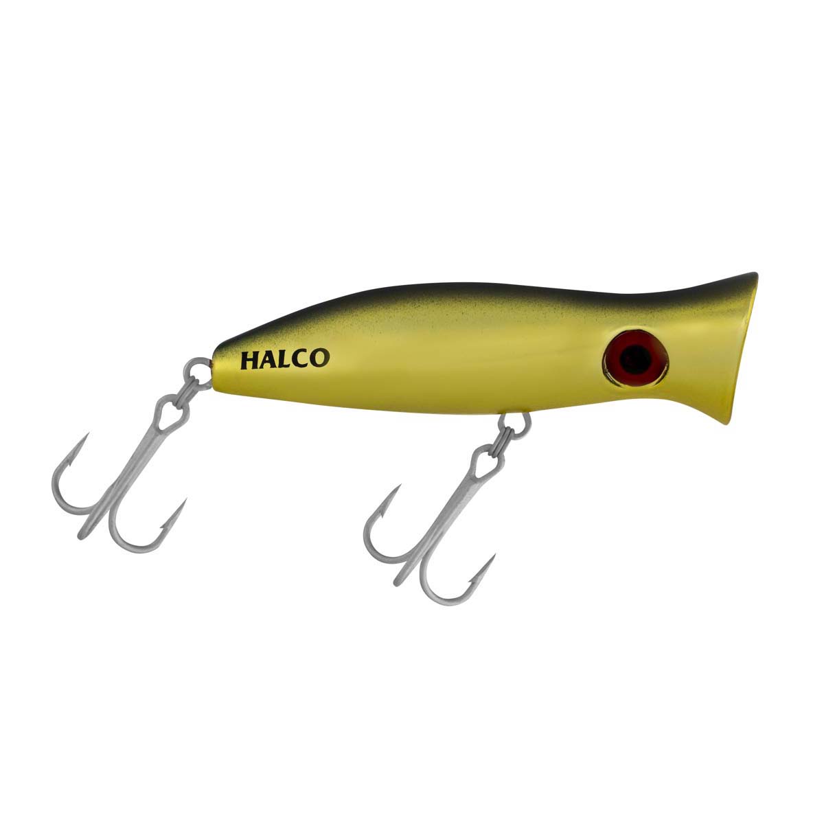 Halco Roosta Pop Surface Lure 80mm Gold Black