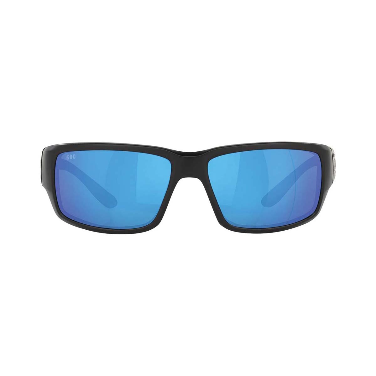 Costa Fantail Men's Sunglasses Black with Blue Lens
