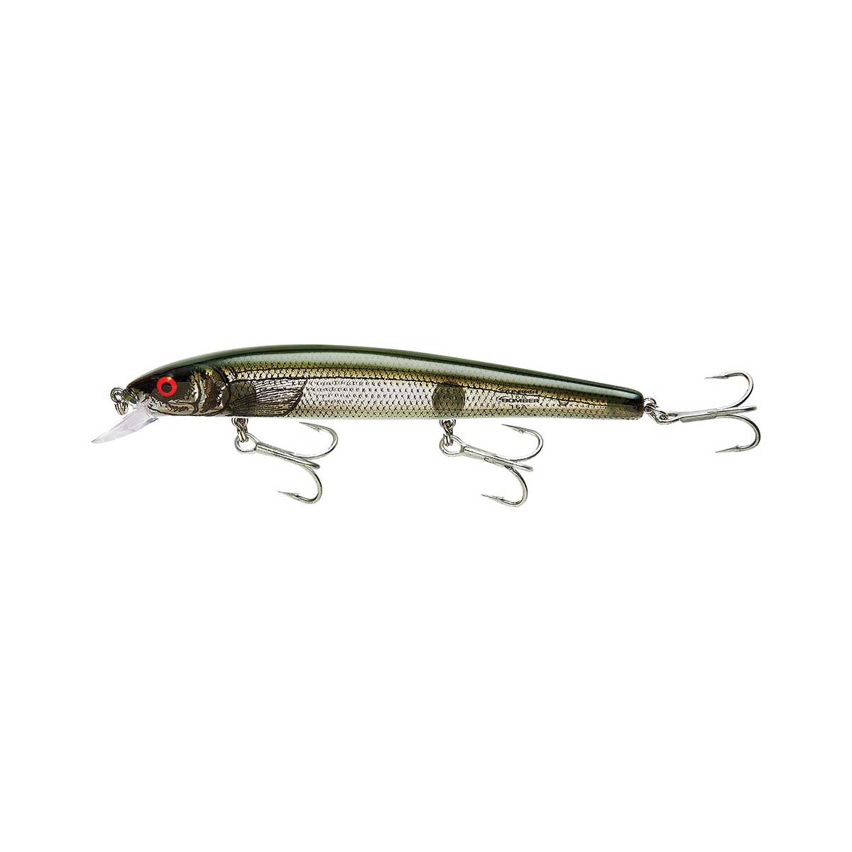 Bomber 16A Saltwater Hard Body Lure 15cm Silver Green