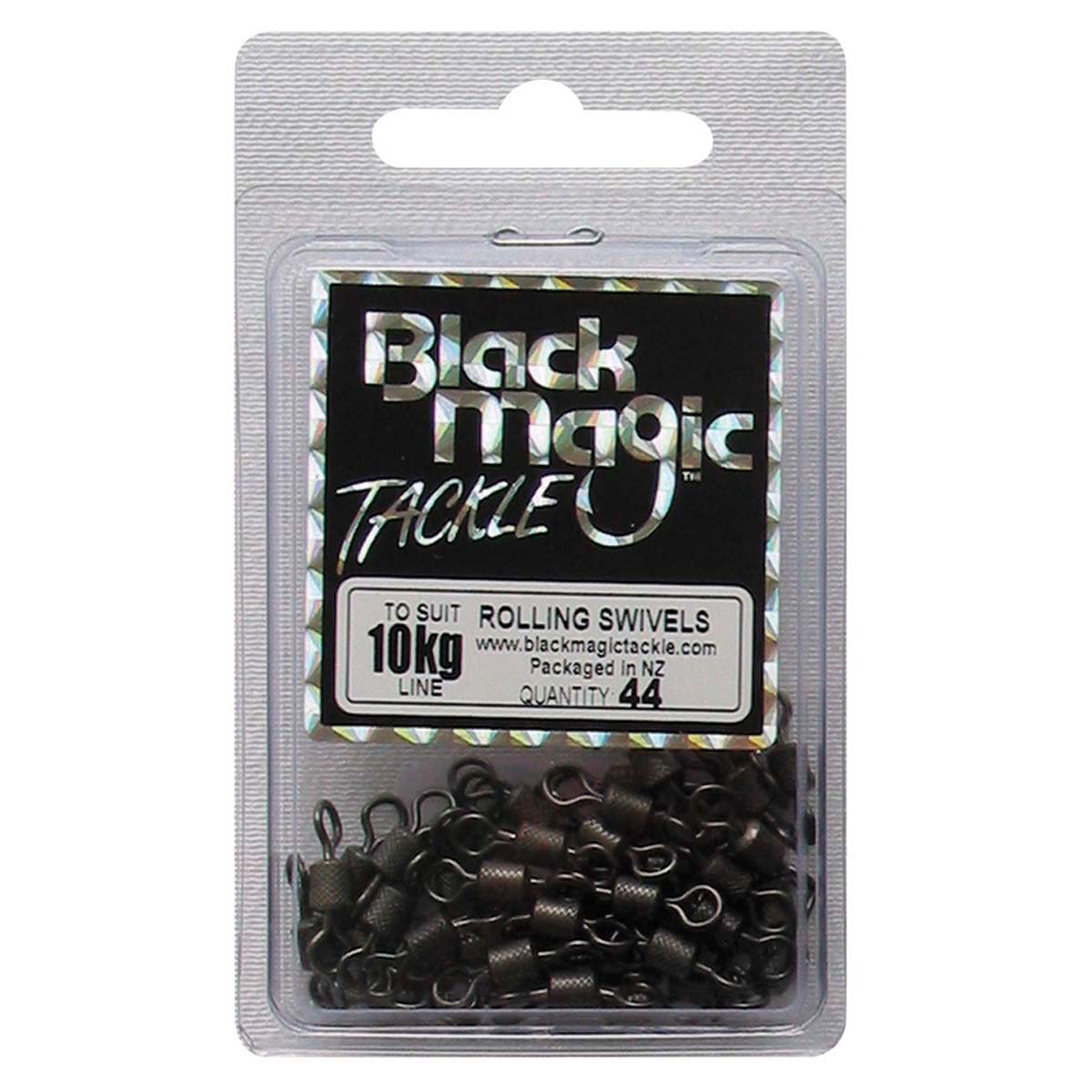 Black Magic Rolling Swivel 44 Pack