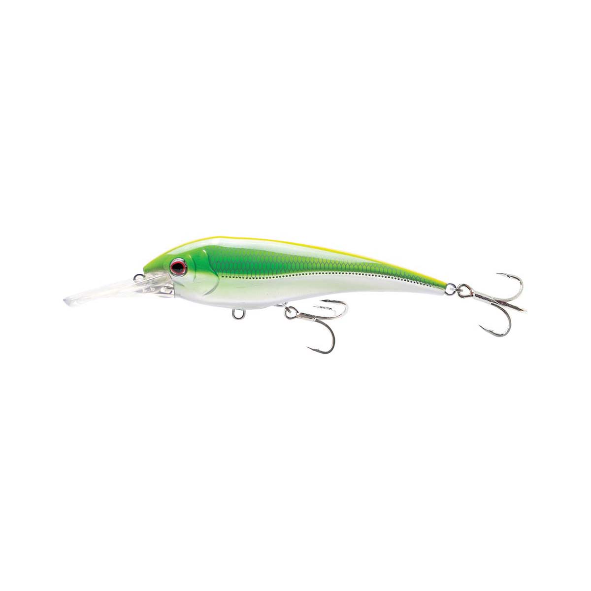 Nomad DTX Minnow Hard Body Lure 145mm Chartreuse Chrome @ Club BCF