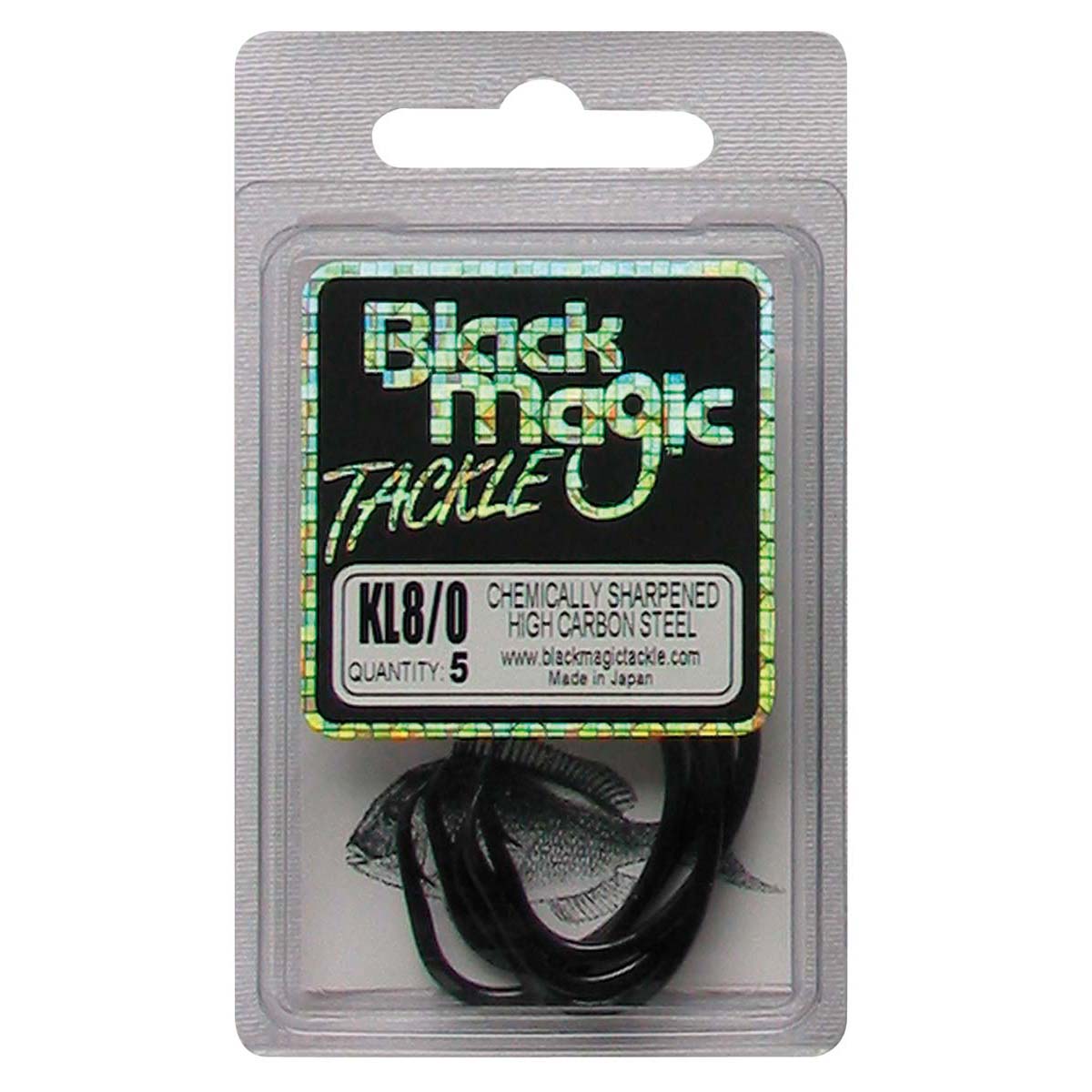 Black Magic KL Hooks 8 / 0 5 Pack