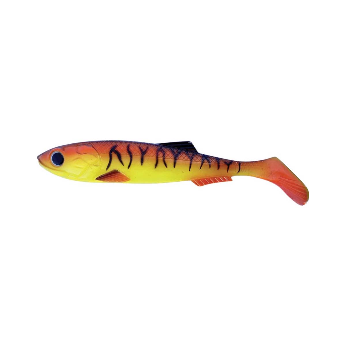 Molix RT Shad Soft Plastic Lure 5.5in Red Tiger