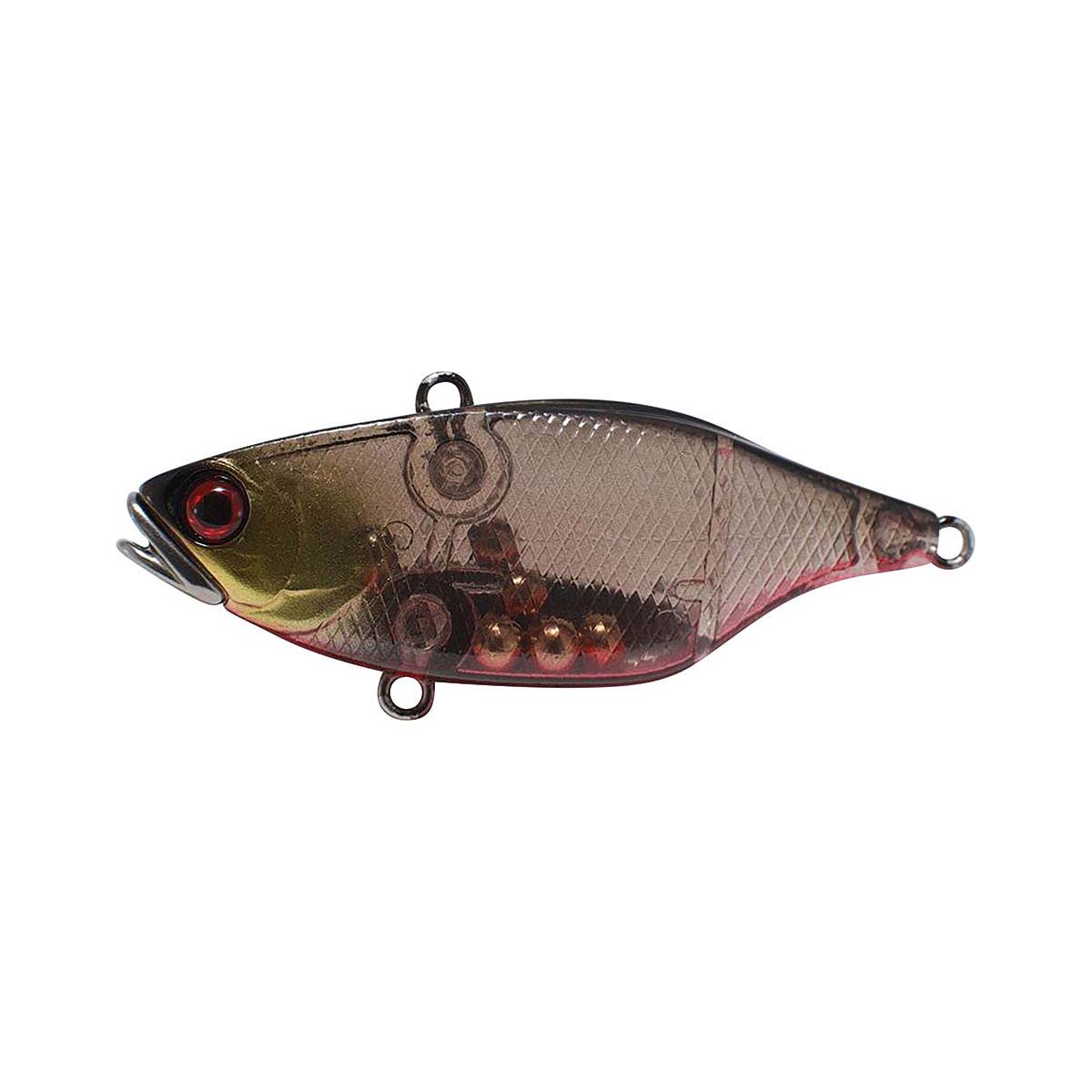 Jackall TN50 Vibe Lure 50mm Ghost Black Red Belly