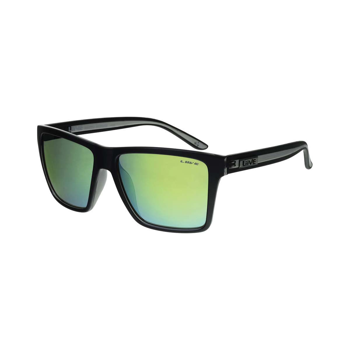 Liive Vision Men's Bazza Mirror Sunglasses