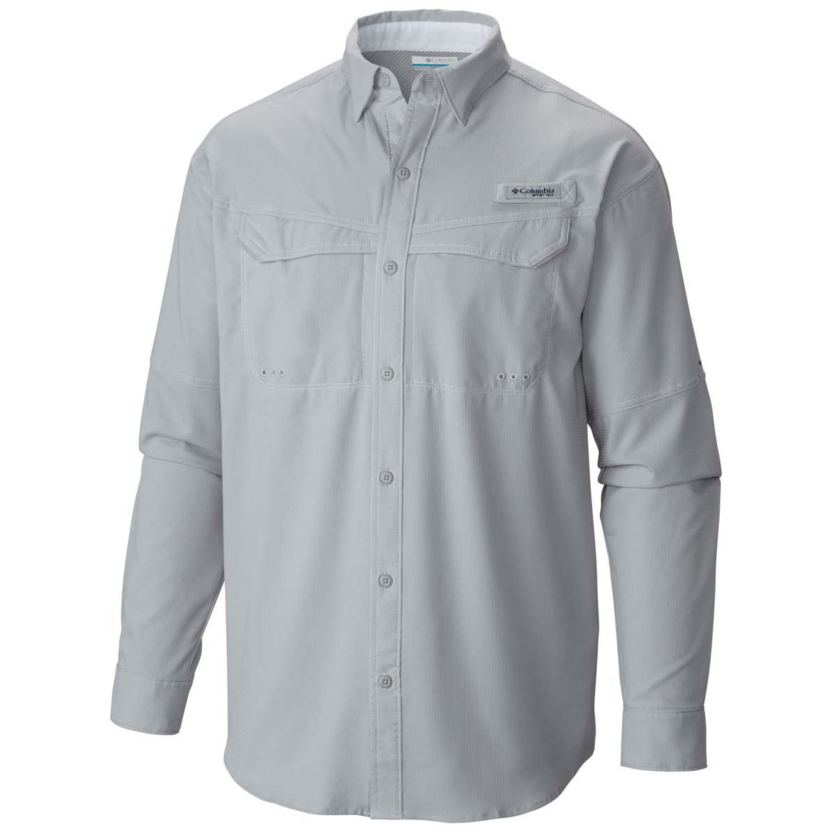 Columbia Men's Low Drag Offshore Long Sleeve Shirt Grey XL