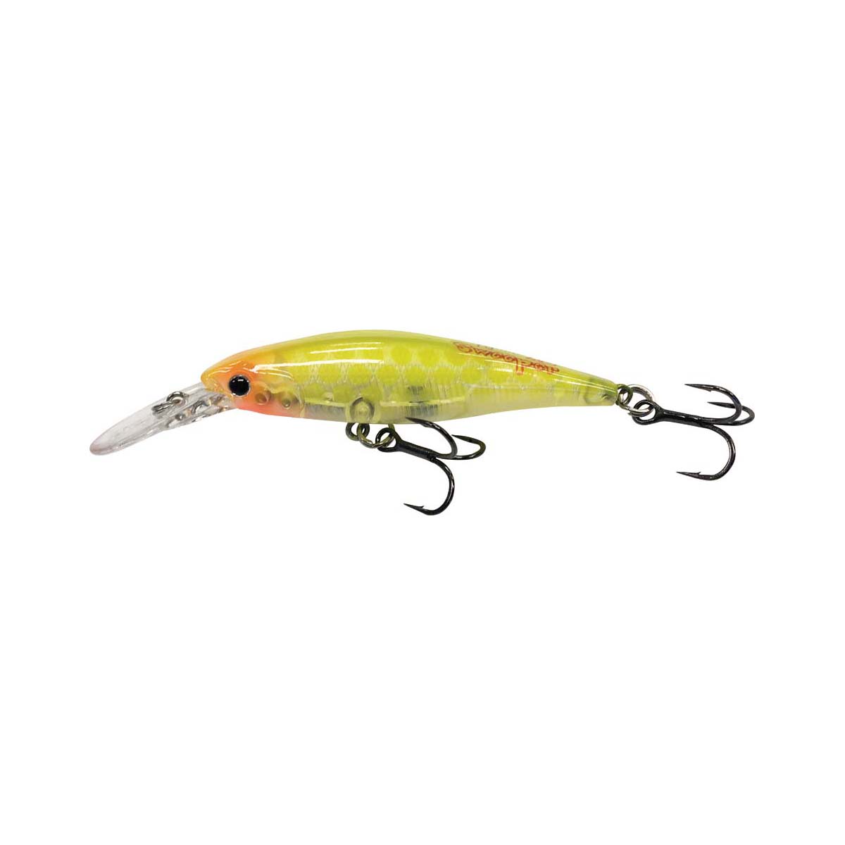 Asari Sweeper Hard Body Lures 7cm XD Hot Chartreuse