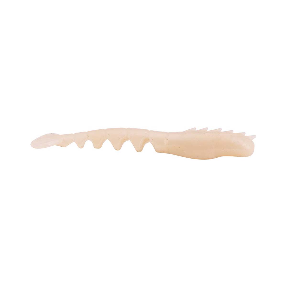 Berkley PowerBait Fan Tail Shrimp Soft Plastic Lure 3in Pearl White