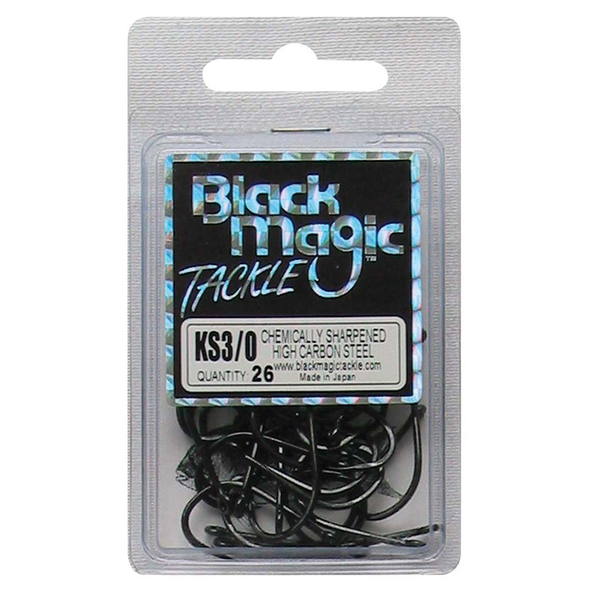 Black Magic KS Hooks 3 / 0 26 Pack