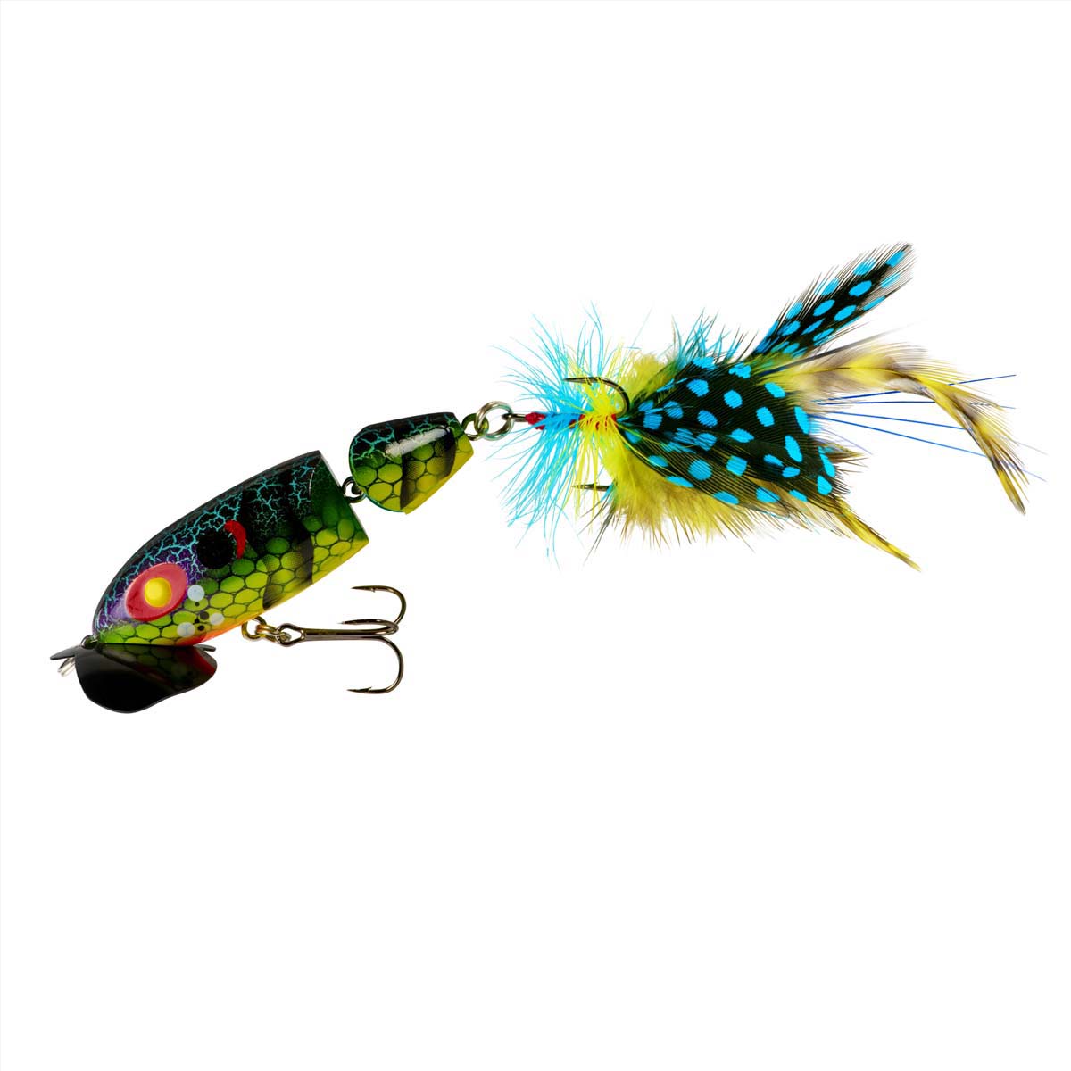 Arbogast Jitterbug 2.0 Jointed Surface Lure Blue Kill