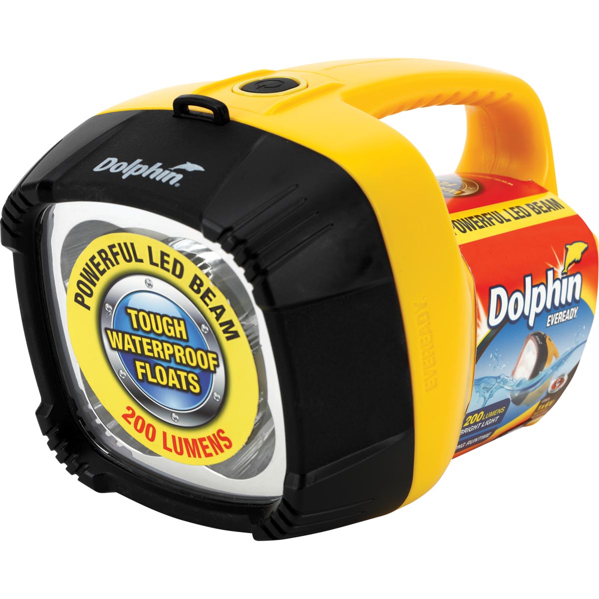 Dolphin Torch - 4 LED, 6 Volt