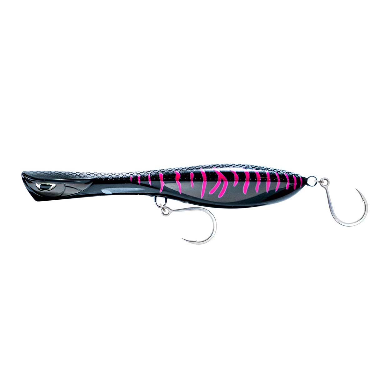 Nomad Dartwing Surface Stickbait Lure 22cm F Black Pink Mackerel