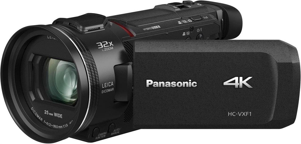 Panasonic HC-VXF1 4K Leica 24x Zoom EVF Digital Video Camera