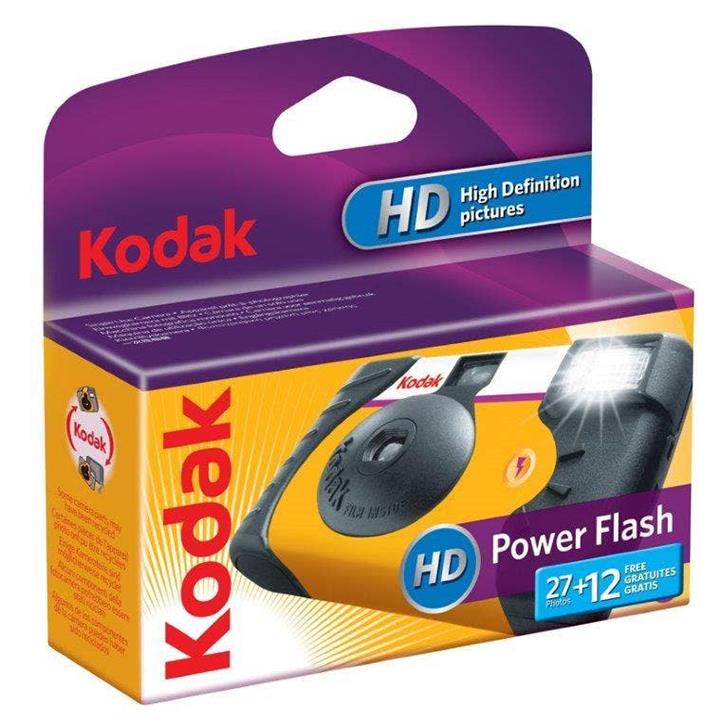 Kodak Power Flash 35mm 27+12 Exposure - Disposable Film Camera