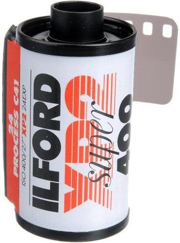Ilford XP2 Super 400 ISO (C41) 35mm 24 Exposure - Black & White Negative Film