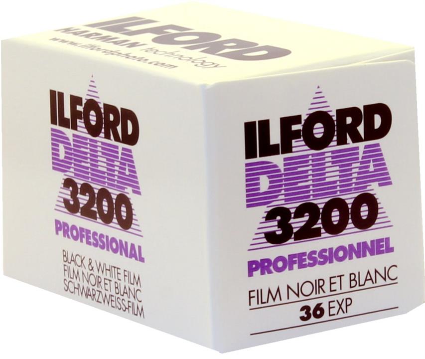 Ilford Delta 3200 ISO Professional 35mm 36 Exposure - Black & White Negative Film