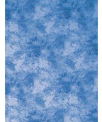 ProMaster Backdrop Cotton 6'x10' Cloud Dyed - Medium Blue