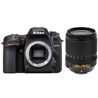 Nikon D7500 Body w/18-140mm f/3.5-5.6G ED VR Lens Digital SLR Camera