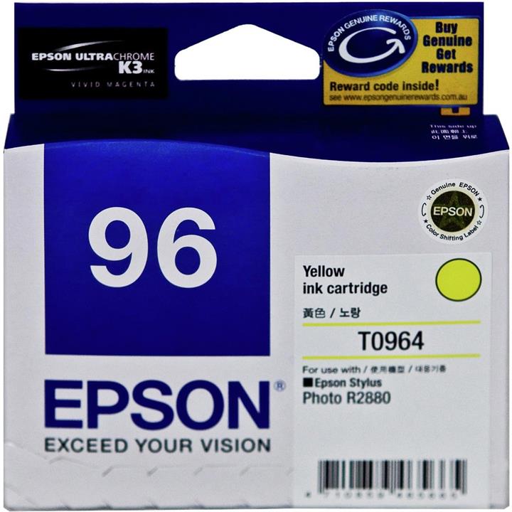 Epson C13T096490 Yellow Ink Cart T0964