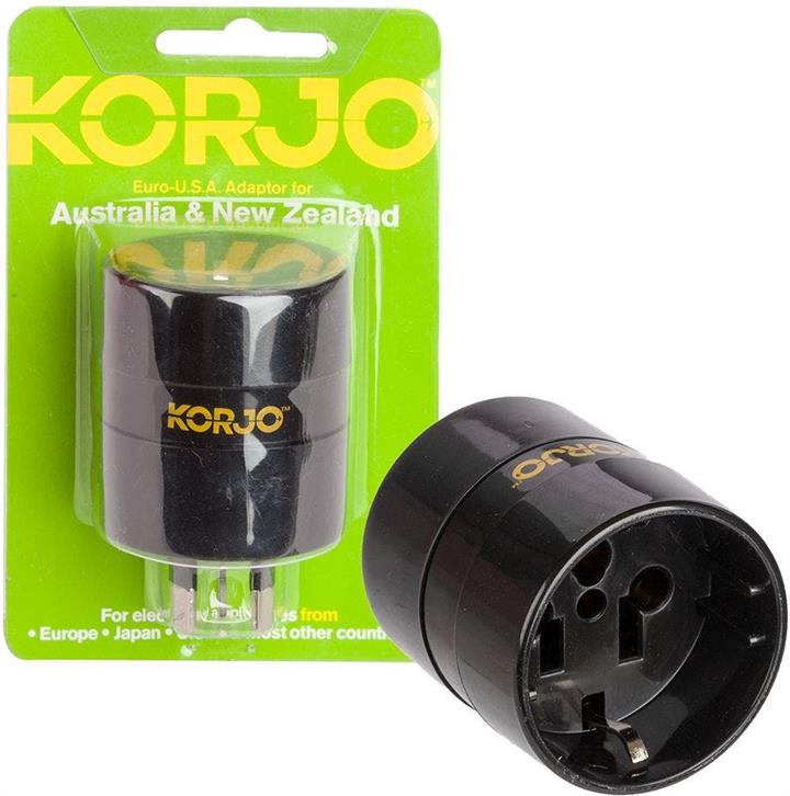 Korjo Euro/USA for Aus/NZ Adaptor
