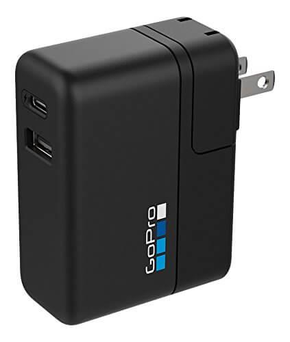 GoPro Supercharger (International Dual Port Fast Charger) suits all GoPro