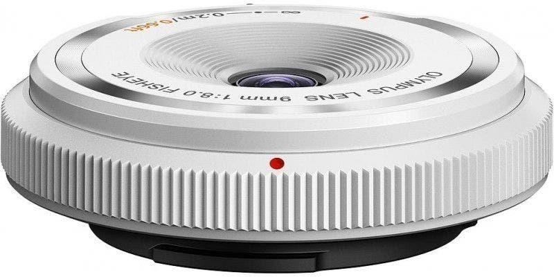 Olympus 9mm f/8.0 White Fisheye Body Cap Lens